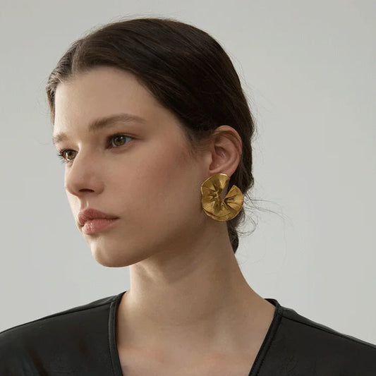 Luna Bloom Stud Earrings
