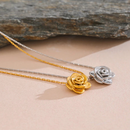 Flora Bloom Pendant Necklace