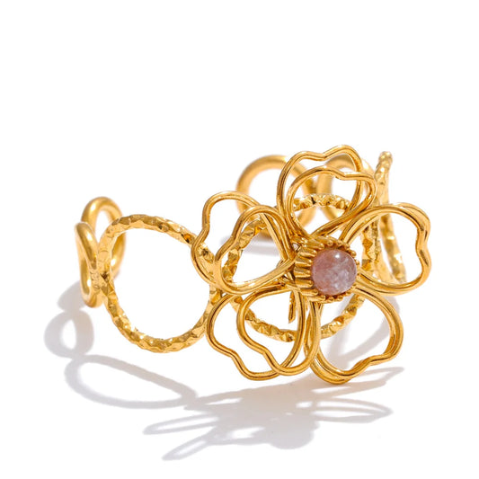 Hollow Flower Ring