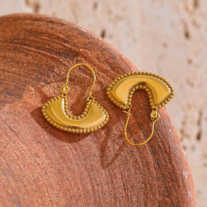 Trendy Bag-Shaped Drop Earrings