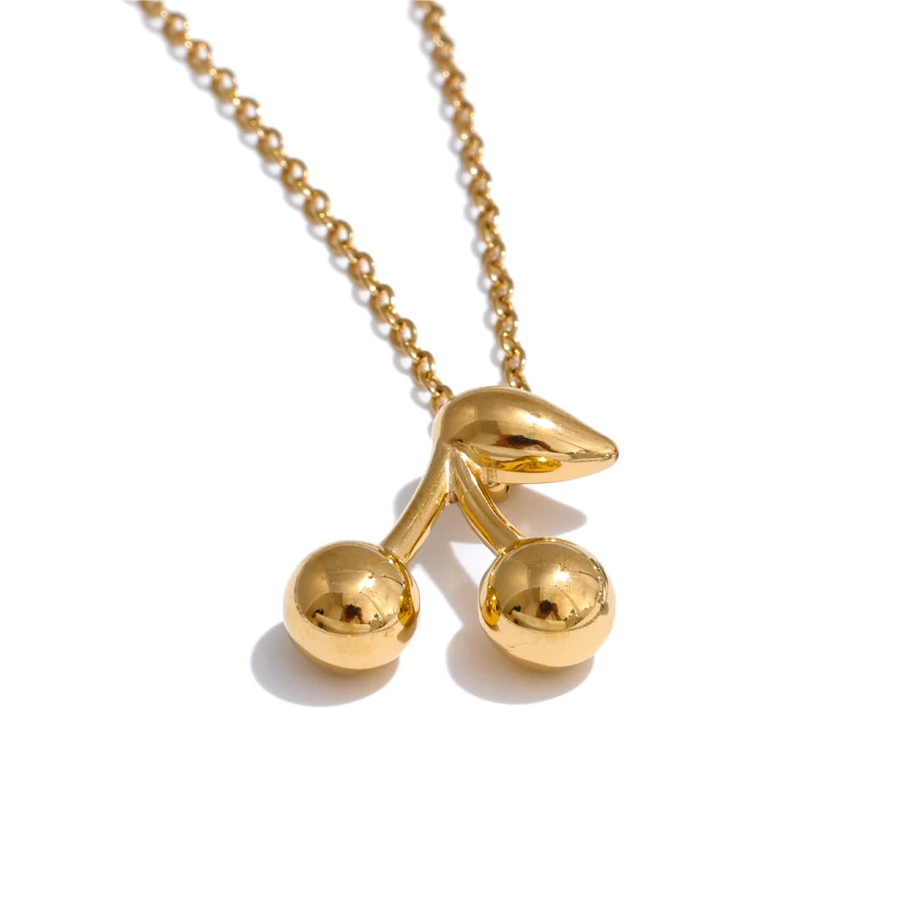 Cherry Pendant Necklace