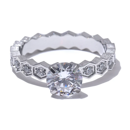 Luxury Cubic Zirconia Ring