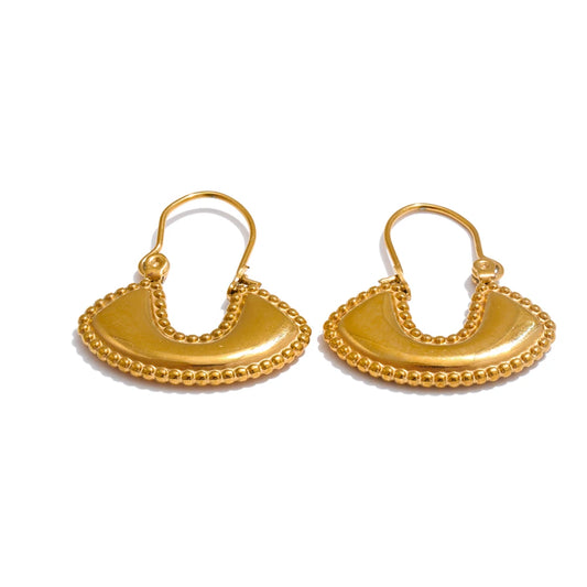 Trendy Bag-Shaped Drop Earrings