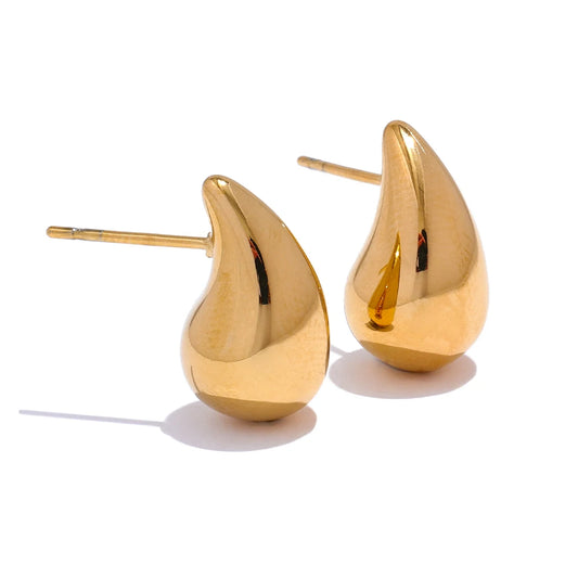 Eva Mini Teardrop Stud Earrings