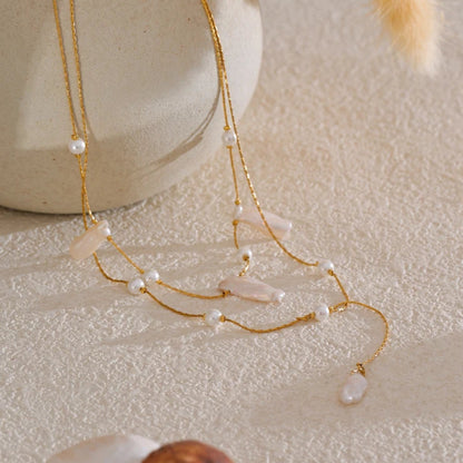 Isla Baroque Pearl Necklace