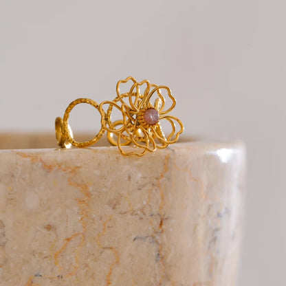 Hollow Flower Ring
