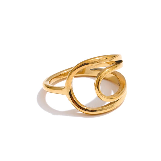 Hollow Geometric Ring