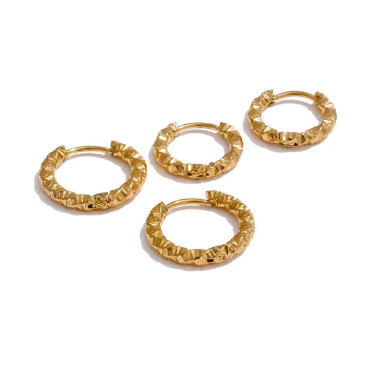 Classic Round Hoop Earrings