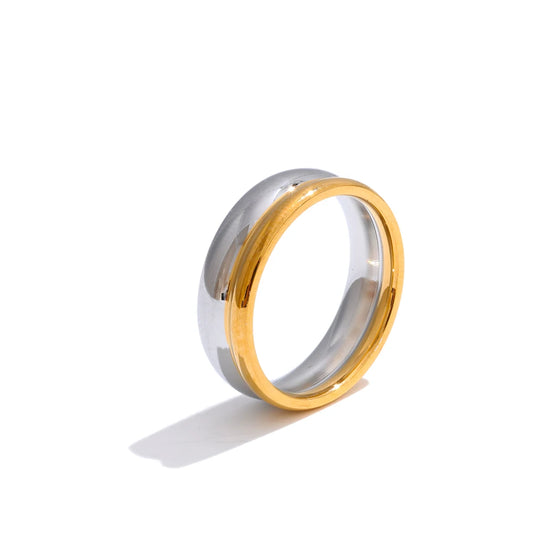 Two-Tone Casting Design Ring
