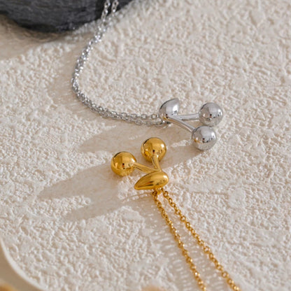 Cherry Pendant Necklace