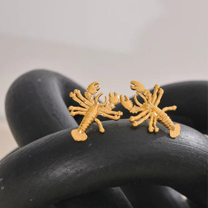 Crayfish Stud Earrings