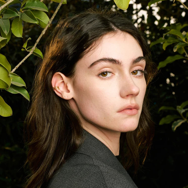 Hollow Leaf Ear Cuff Earrings