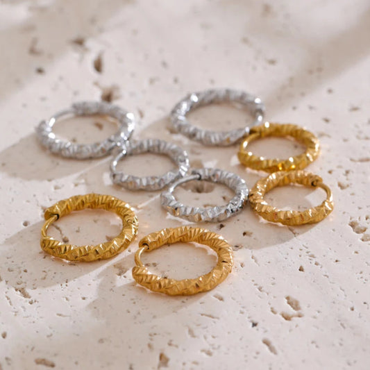 Classic Round Hoop Earrings