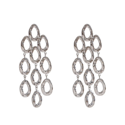Geometric Drop Dangle Statement Earrings