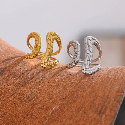 Adjustable Geometric Hollow Ring