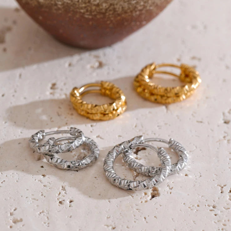 Classic Round Hoop Earrings
