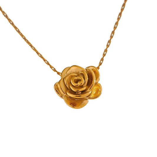 Flora Bloom Pendant Necklace