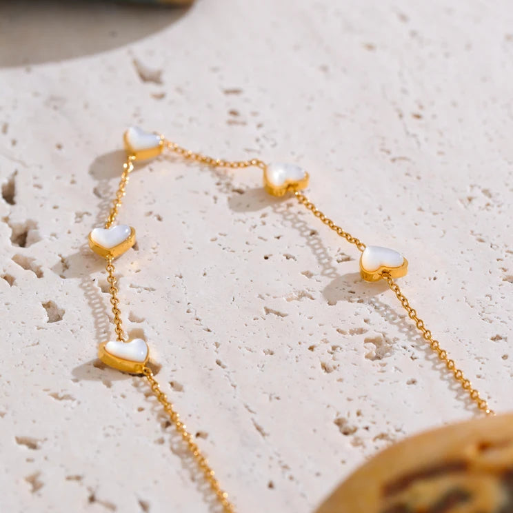 Double-Sided Shell Chain Necklace