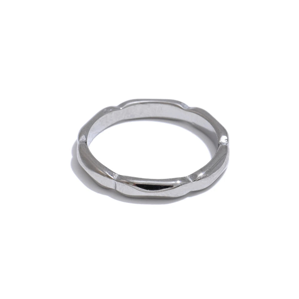 Minimalist Thin Casting Ring