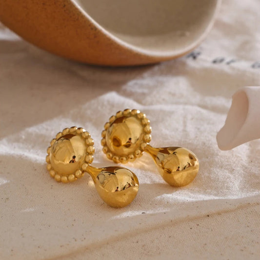 Water Drop Stud Earrings
