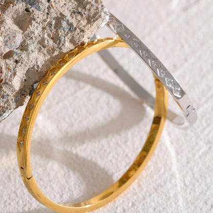 Bangle With Cubic Zirconia
