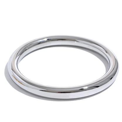 AURA Polished Bold Bangle