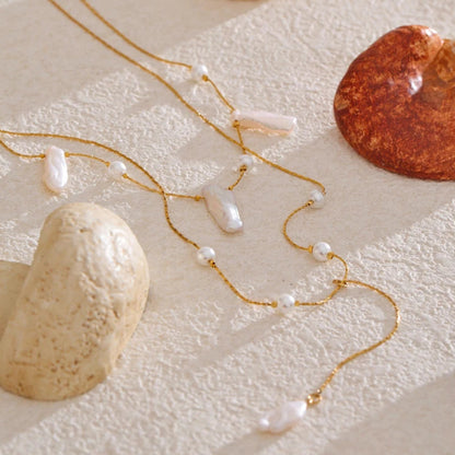 Isla Baroque Pearl Necklace