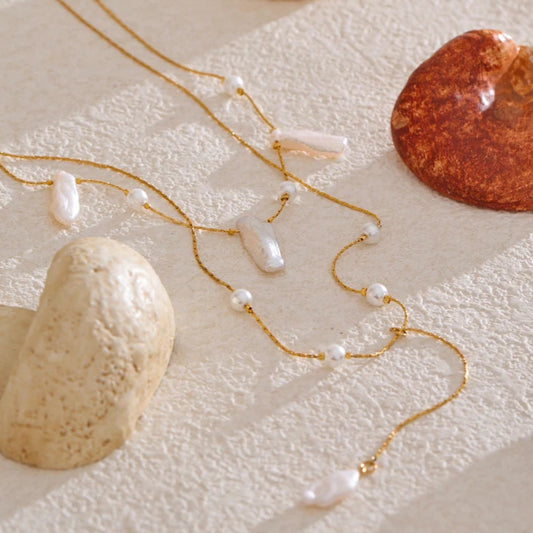 Isla Baroque Pearl Necklace