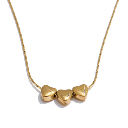 Smooth Heart Pendant Necklace