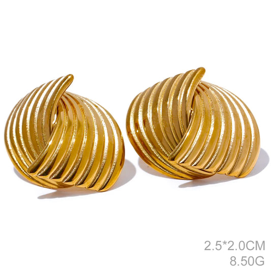 Geometric Stud Earrings