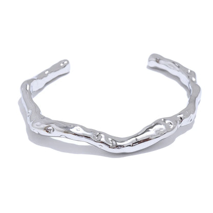 Hammered Cuff Bracelet