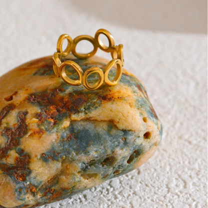 Minimalist Hollow Round Ring