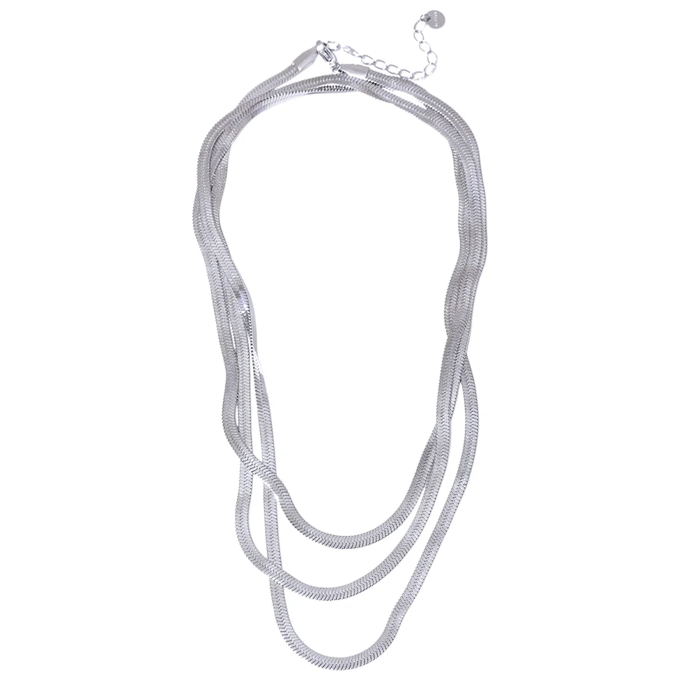 Flat Snake Chain Necklace