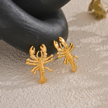 Crayfish Stud Earrings