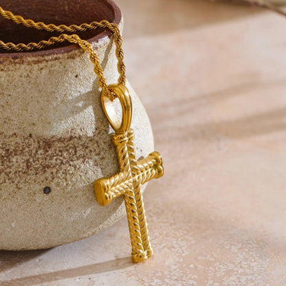 Classic Cross Pendant Necklace