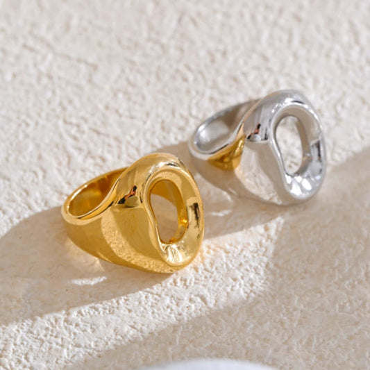 Geometric Hollow Statement Ring