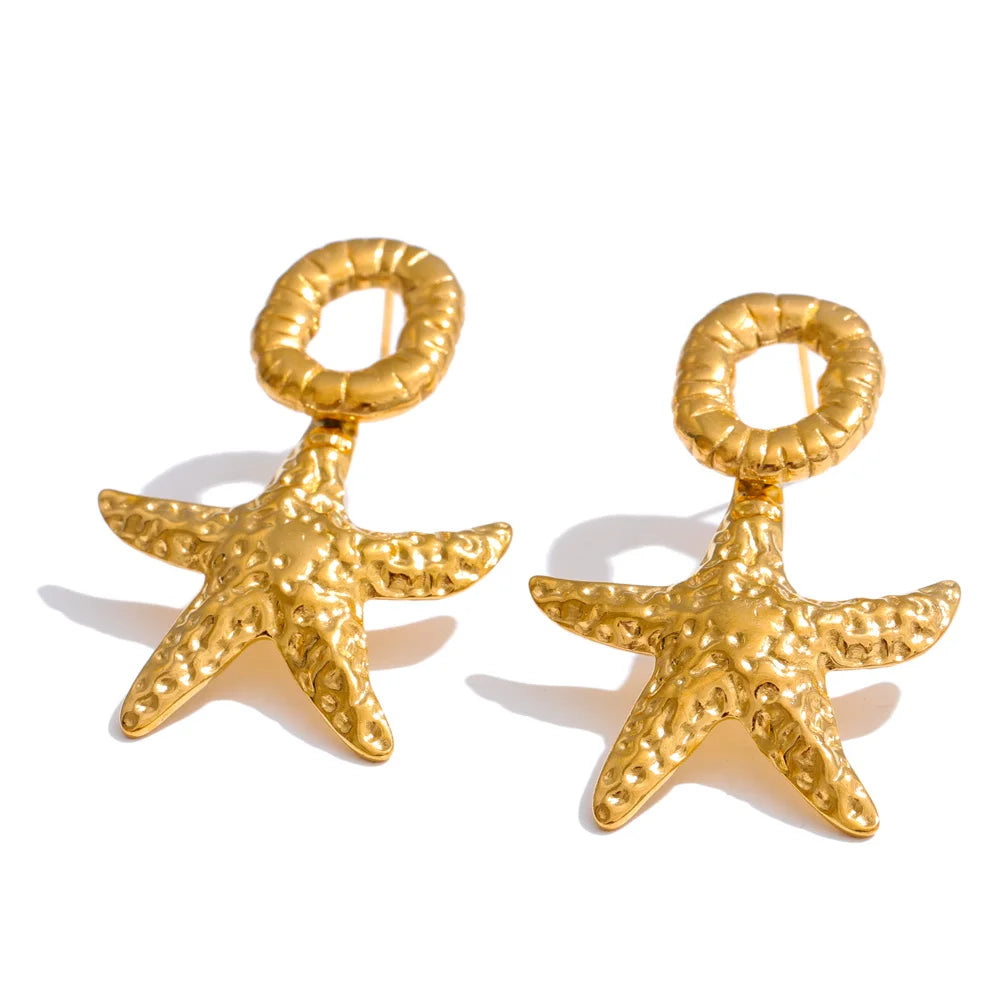 Starfish Earrings