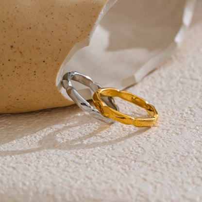 Minimalist Thin Casting Ring