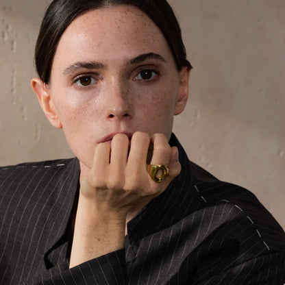 Geometric Hollow Statement Ring