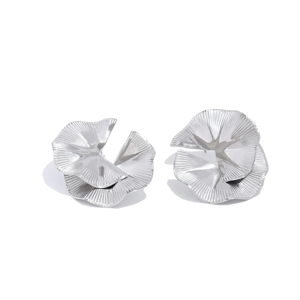 Luna Bloom Stud Earrings