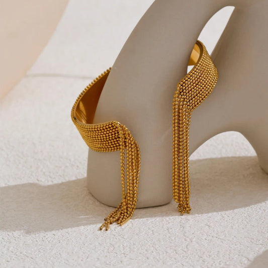 Vera Tassel Cuff Bracelet