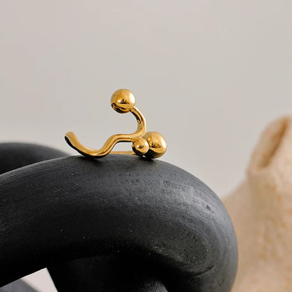 Adjustable Open Geometric Ring