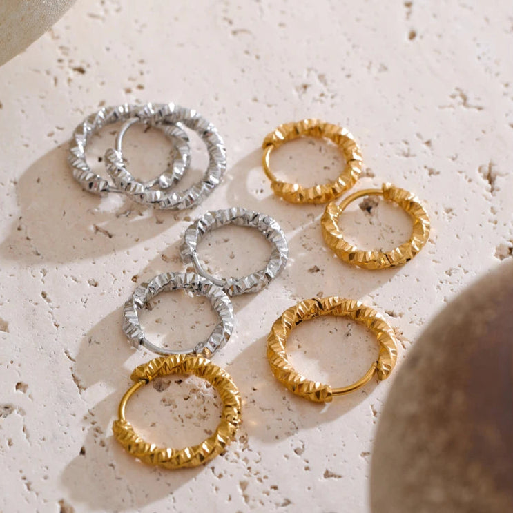 Classic Round Hoop Earrings