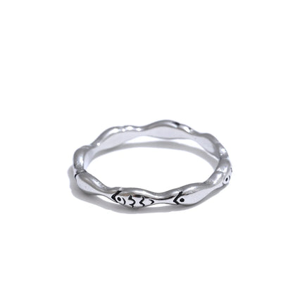 Minimalist Fish Ring