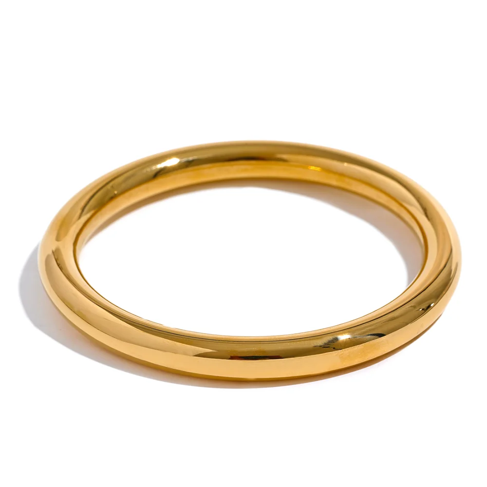 AURA Polished Bold Bangle
