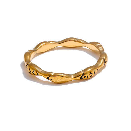 Minimalist Fish Ring