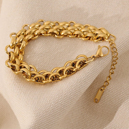 Cuban Chain Charm Bracelet