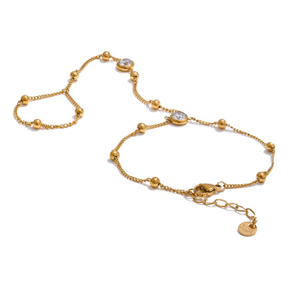 Hand Chain Bracelet with Finger Ring
