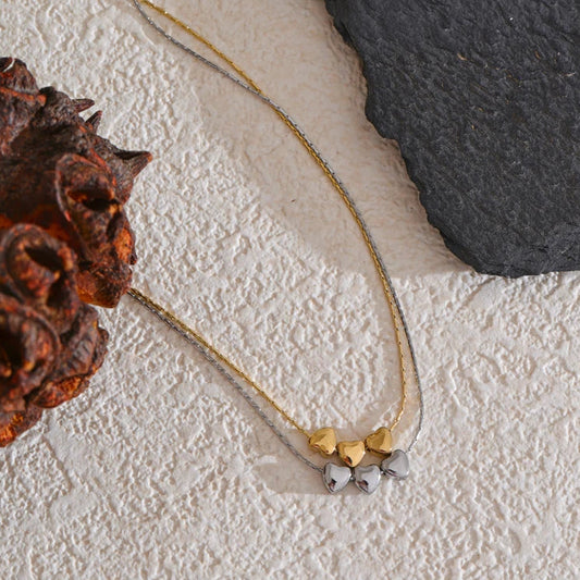 Smooth Heart Pendant Necklace