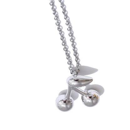 Cherry Pendant Necklace